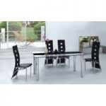 Trevero Dining Set with 4 D215 Chairs