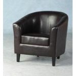 Tempo Tub Chair In Expresso Brown