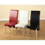 G1 Bycast Dining Chair In Faux Leather