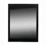 Torino Wall Mirror in High Gloss Black