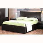 Torino Double Bed in Coffee Colour