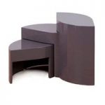 Optima High Gloss Taupe 3 Piece Nest of Tables