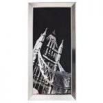 Tower Bridge Metallic Framed Print