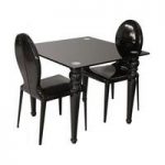 Brazenose Square Glass Dining Table Only