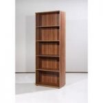 Power Range Filing Cabinet In Walnut With 4 Shelves