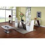 Agata Contemporary Marble Dining Table And 6 Dining Chairs