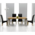 Louis Extending Solid Oak Dining Table And 8 Roma Chairs