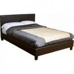 Prado Bed 4′ Low Foot End in Expresso Brown PVC