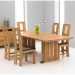 Cagliari Oak Dining Table And 6 Louis Dining Chairs