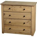 Amitola 4 Drawer Chest in Natural Oak Wax
