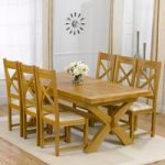 Avignon Extending Dining Table And 6 Canterbury Dining Chairs