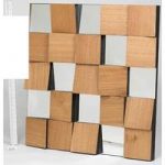 Cubix Art Deco Square Shape Wall Mirror