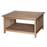 Corina Wooden Occasional Table With Compartment