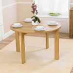 Marbella Round Oak Dining Table Only