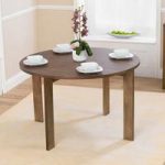 Marbella Round Walnut Dining Table Only