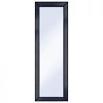 Brilliance Black 120×40 Rectangle Wall Mirror
