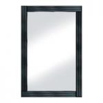 Black Panel 120×80 Large Mirror