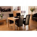 Lombok Dining Table And 6 Dining Chairs