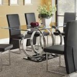 Olympus Clear Glass Dining Table Only