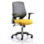 Sprint Airmesh Office Chair YEL