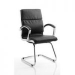 Classic Black Cantilever Office Chair
