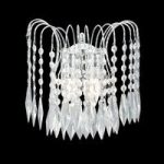 Crystal Waterfall Chrome Finish Chandelier