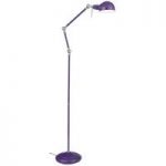 Purple Zig Zag Table Lamp