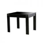 Modern High Gloss Square Black Dining Table Only