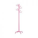 Cactus Contemporary Coat Stand In Pink