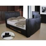 Sonic Faux Leather TV Bed