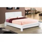 Punto PU Faux Leather Bed