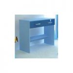 Ottawa 2 Tones Study Desk with 2 Drawers In Blue