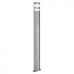 LED Outdoor Post Lamp In Satin Silver