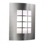 Satin Silver Wall Light Stainless Steel For Outdoor Indoor