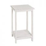 Tanja Wooden Telephone Table In White