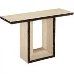 Chic Cream Marble Console Table