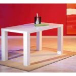 Guiseppe High Gloss Dining Room Table In White
