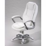 Montello White Office Chair