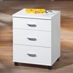 Capo 813 3 Drawer Office Container In White