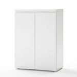 Sydney 2 Door Storage Cabinet in High Gloss White