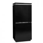 Elisa Sideboard Cupboard In Black Lacquer With Lights