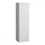 Elisa Wall Cupboard In High Gloss White With 1 Door