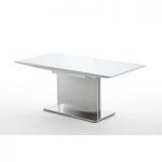 Helio High Gloss White Dining Table