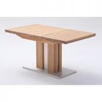 Bergamo Extendable Dining Table In Solid Oak