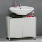Zamora 4 White Modern Bathroom Vanity Without Wash Basin