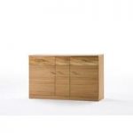 Madea Beech Heartwood Sideboard With 3 Doors 3 Drawers