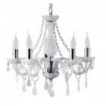 Marie Therese Multi Arm Chrome Finish Chandelier Ceiling Light