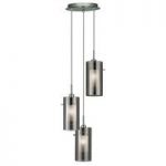Duo2 3 Light Ceiling Pendant Finished In Polished Chrome