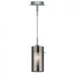 Duo2 Single Light Ceiling Pendant Finished In Polished Chrome