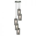 Duo2 5 Light Ceiling Pendant Finished In Polished Chrome